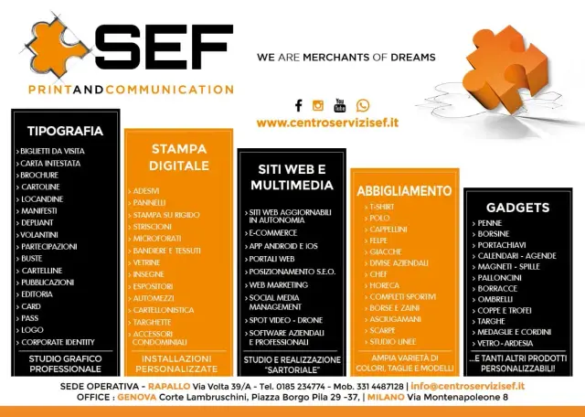 SEF Print and Communication - Tipografie a Rapallo