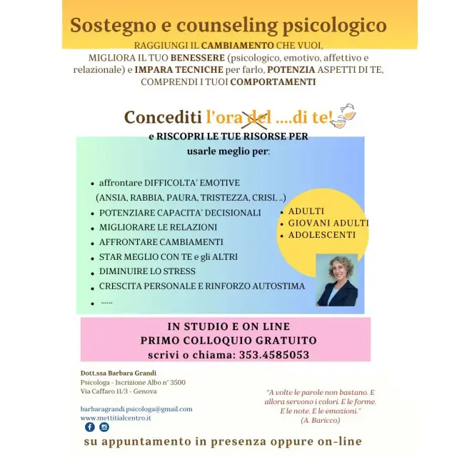 Barbara Grandi Psicologa - Psicologi a Genova (3)