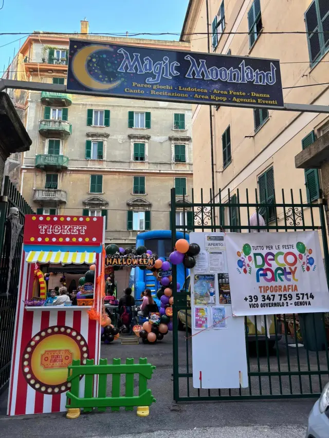 Magic Moonland - Allestimenti a Genova