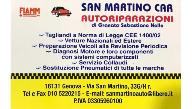 San Martino Car - Autofficine a Genova